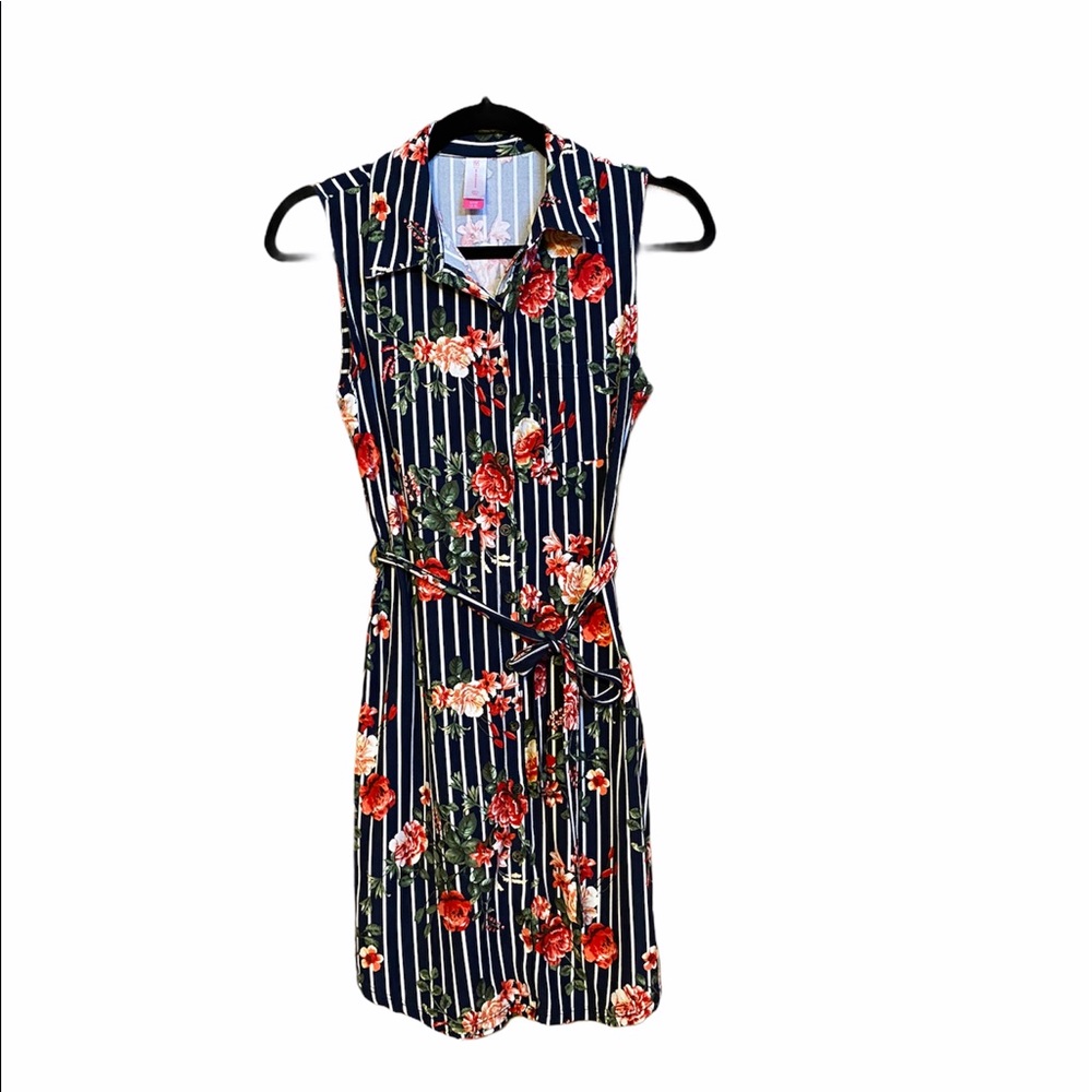 No Boundaries Floral Dress
